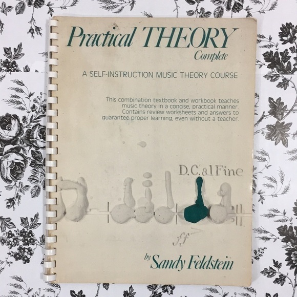 𝅺PRACTICAL Theory Complete By Sandy Feldstein Spiral Booklet 1998 - Picture 1 of 6